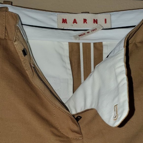 MARNI | classic cropped trousers SMALL,  US 4 IT 40 - Picture 5 of 11